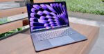 MacBook Air 15″ – Puce M4, 16 Go RAM, 256 Go SSD – Minuit (MW1L3)