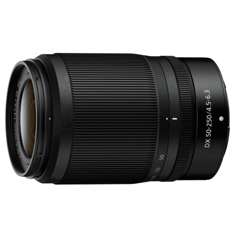 NIKON Objectif Z DX pour appareil photo Nikon 50-250MM F/4.5-6.3 VR