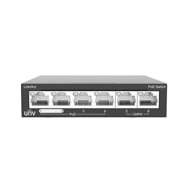 NSW2020-6T-POE-IN – Switch PoE 4 ports – 1.2 Gbps