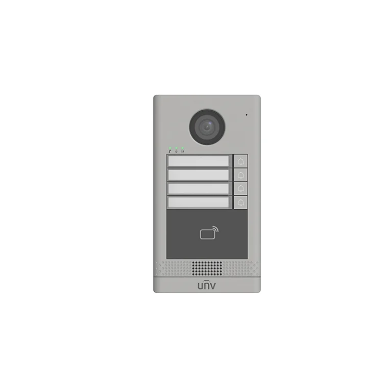 OEU-202S-HMK4 – Interphone Vidéo IP Villa, 4 boutons, IP65 IK08