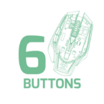 PORTDESIGN SOURIS GAMING AROKH X-1 6 BUTTONS 2400 DPI – GN – Image 14