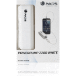Batterie NGS Powerbank 2200 mAh (POWERPUMP2200WHITE) – Image 8
