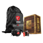Pack MSI Loot Box – Casque Gamer + Sac à Dos Gamer + Porte à clé Lucky Chain (4719072743581) – Image 2