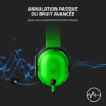 Casque gaming – filaire Razer Blackshark V2 X (8887910060421) – Image 8