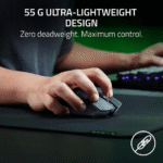 Souris Gaming Deathadder v3 Hyperspeed – Noire (8886419334552) – Image 7