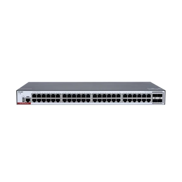 RG-CS83-48GT4XS – Switch L3 48 RJ45 Gigabit + 4 SFP+ 10G – Ruijie