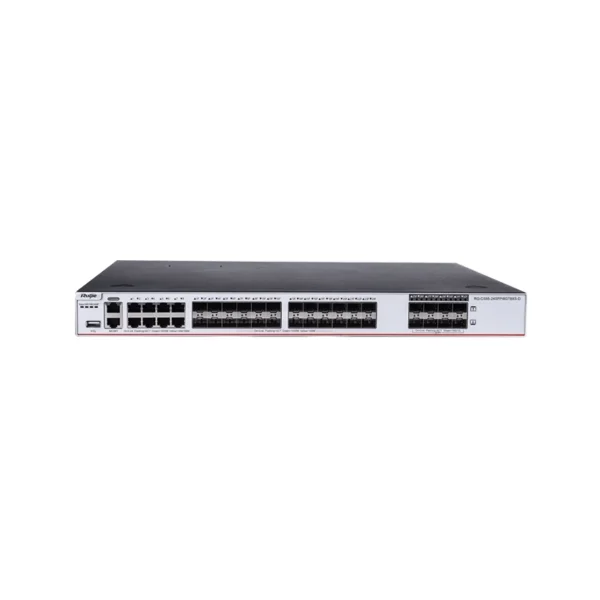 RG-CS85-24SFP/8GT8XS-D – L3 Switch 24 SFP + 8 RJ45 + 8 10GE