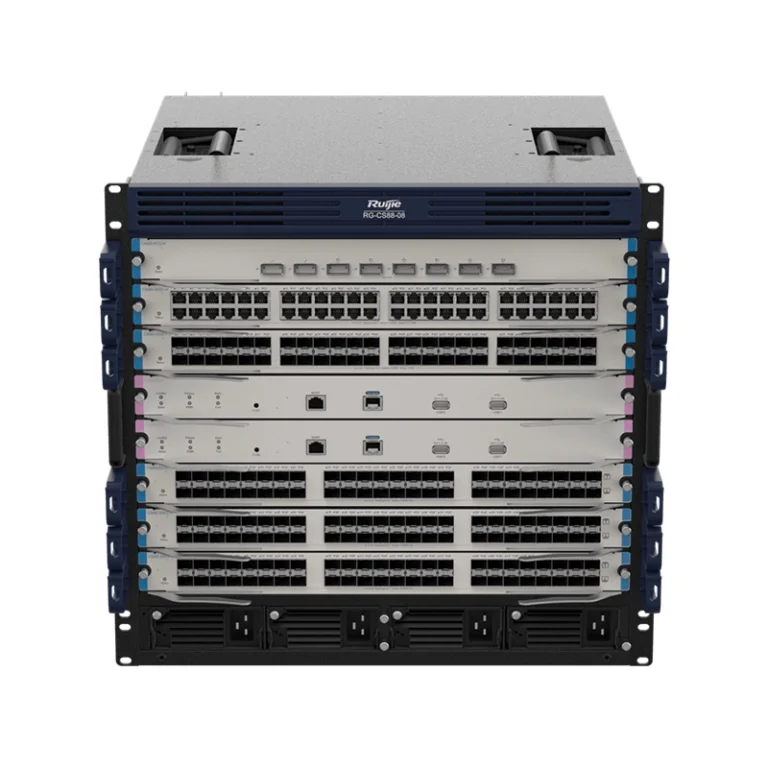 RG-CS88-08 – Switch châssis L3 jusqu’à 384 ports 10G – 9.6 Tbps – Ruijie