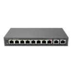 RG-ES110D-P – Switch PoE non géré 8×FE 2 Gbps 120 W