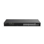 RG-ES118FGS-LP – Switch PoE non géré 16×FE + 2 SFP – 7.2 Gbps