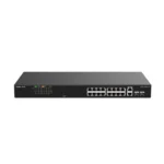 RG-ES118FGS-LP – Switch PoE non géré 16×FE + 2 SFP – 7.2 Gbps – Image 2