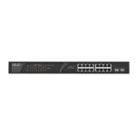 RG-ES118GS-P – Switch PoE non géré 16×GE + 2 SFP – 36 Gbps