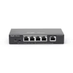 RG-ES205GC-P – Switch PoE cloud 4×PoE+ + 1×GE – 10 Gbps