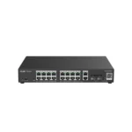 RG-ES220GS-P – Switch PoE cloud 16×Gigabit + uplink – 250 W – Image 2