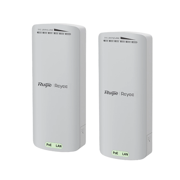 RG-EST100-E – Pont Sans Fil Extérieur 2.4GHz, 300Mbps, 500m – Ruijie