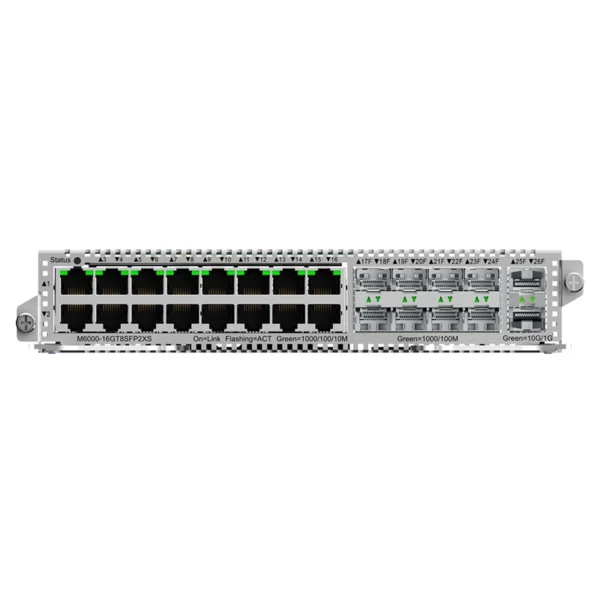RG-M6000-16GT8SFP2XS – Module Carte 16 RJ45 + 8 SFP + 2 10GE