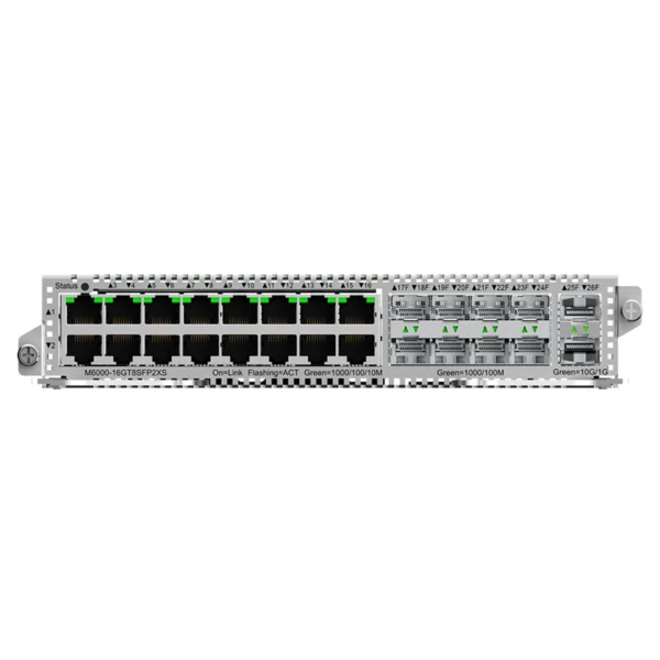 RG-M6000-16SFP8GT2XS – Module Carte 16 SFP + 8 GT + 2 10GE