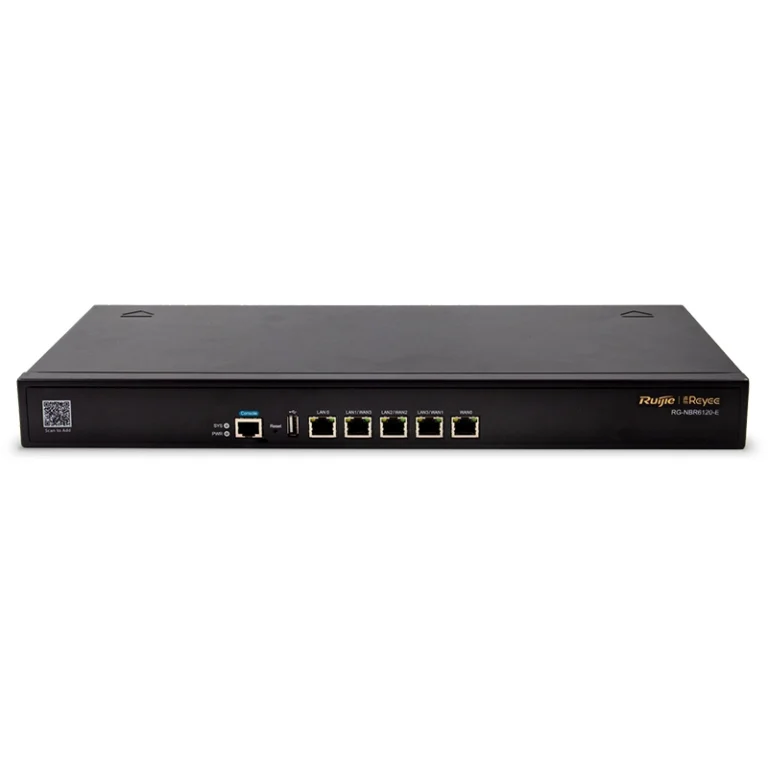 RG-NBR6120-E – Routeur sécurité Cloud, 600 Mbps, 200 clients – Ruijie