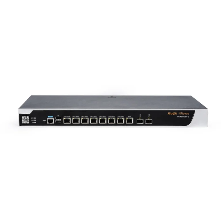 RG-NBR6205-E – Routeur sécurité Cloud, 1Gbps, 500 clients – Ruijie