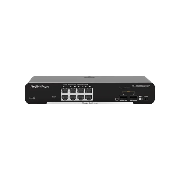 RG-NBS3100-8GT2SFP – Switch L2 10 ports Gigabit – 20 Gbps – Ruijie