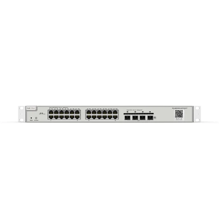 RG-NBS3200-24GT4XS-P – Switch PoE 24 ports + 4 SFP+ 10G – 128 Gbps – Ruijie