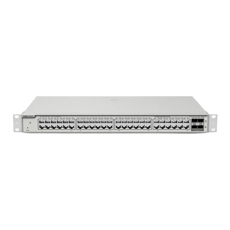 RG-NBS3200-48GT4XS – Switch 48 ports + 4 SFP+ 10G – 216 Gbps – Ruijie