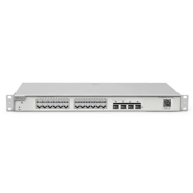 RG-NBS5200-24GT4XS – Switch L3 24 ports Gigabit + 4 SFP+ 10G – Ruijie