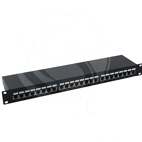 BRITICOM – Panneau de brassage UTP 24 ports CaT 6 plein