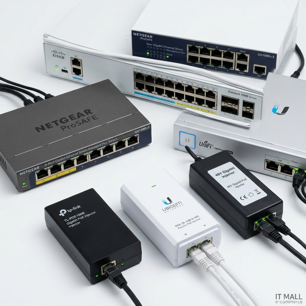 Switches & Injecteurs PoE