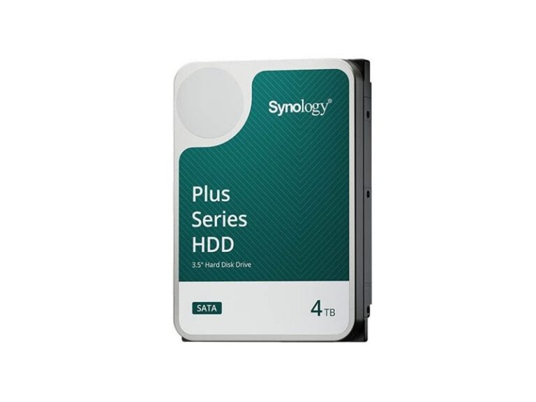 Disque dur Synology Plus 4 To – 3,5″ SATA, 5400 tr/min (HAT3300-4T)