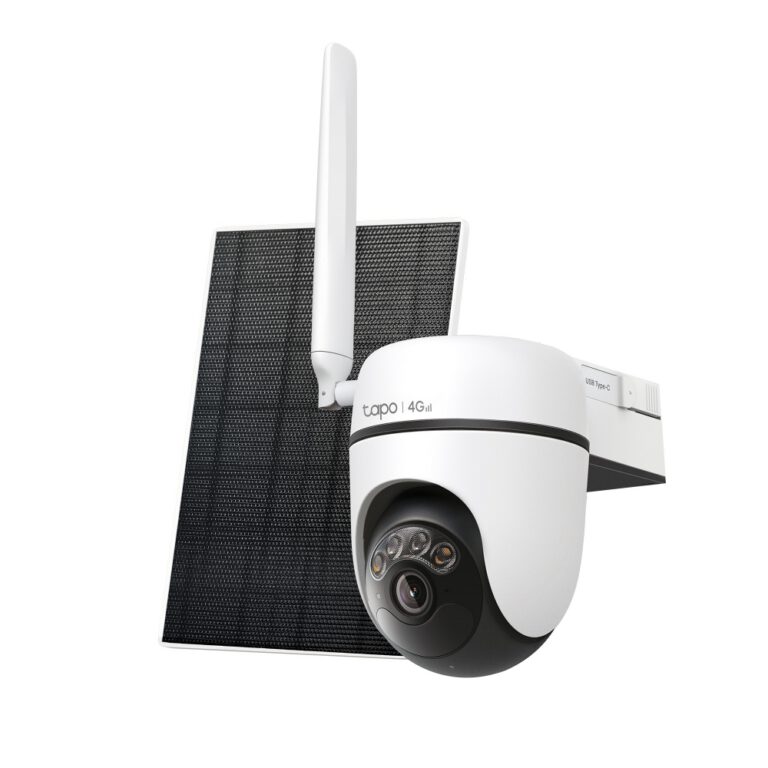 TP-Link Tapo C615G KIT – Caméra de Surveillance 4G LTE Solaire 2K