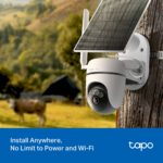 TP-Link Tapo C615G KIT – Caméra de Surveillance 4G LTE Solaire 2K – Image 7