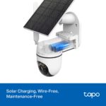 TP-Link Tapo C615G KIT – Caméra de Surveillance 4G LTE Solaire 2K – Image 9