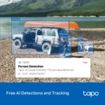 TP-Link Tapo C615G KIT – Caméra de Surveillance 4G LTE Solaire 2K – Image 15