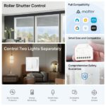 TP-Link Tapo S112 – Module Encastrable WiFi Matter Volet & Lumière – Image 4