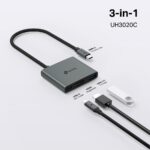 UH3020C – TP-Link Hub USB-C 3-en-1 – 4K 60Hz – PD 100W – Image 5