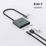 UH3020C – TP-Link Hub USB-C 3-en-1 – 4K 60Hz – PD 100W – Image 6