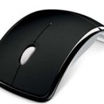 Souris Microsoft Arc Mouse (ZJA 00065) Noir