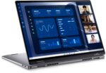 DELL Latitude 9450 2-in-1 Intel Core Ultra 7 165U Hybride (2-en-1) 35,6 cm (14″) Écran tactile Quad HD+ 16 Go LPDDR5x-SDRAM 512 Go SSD Wi-Fi 7 (802.11be) Windows 11 Pro Noir – Image 5