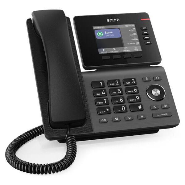 SNOM - Snom D810W, smart entry professional IP phone,colour display, built-in Wi-Fi, USB port, 4 BLF