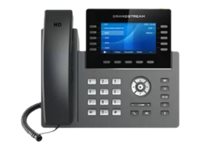 GRANDSTREAM - Professional P Phone, 16 SIP accounts, 10 lines, 2x GbE PoE, Wi-Fi, 480x272 (4.3) color LCD, 40 virtual BLF keys, GBX20 support, 12V/1A PSU