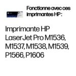 HP 78A Noir – Toner HP LaserJet d’origine (CE278A) – Image 3