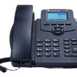 AUDIOCODES - 405 IP-Phone PoE and external power supply Black 2 Ethernet 10/100 ports, 4 Programmable keys, 132x64 Graphic LCD and Power over Ethernet (PoE)