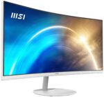 MSI Pro MP341CQW écran plat de PC 86,4 cm (34″) 3440 x 1440 pixels UltraWide Quad HD Blanc – Image 3