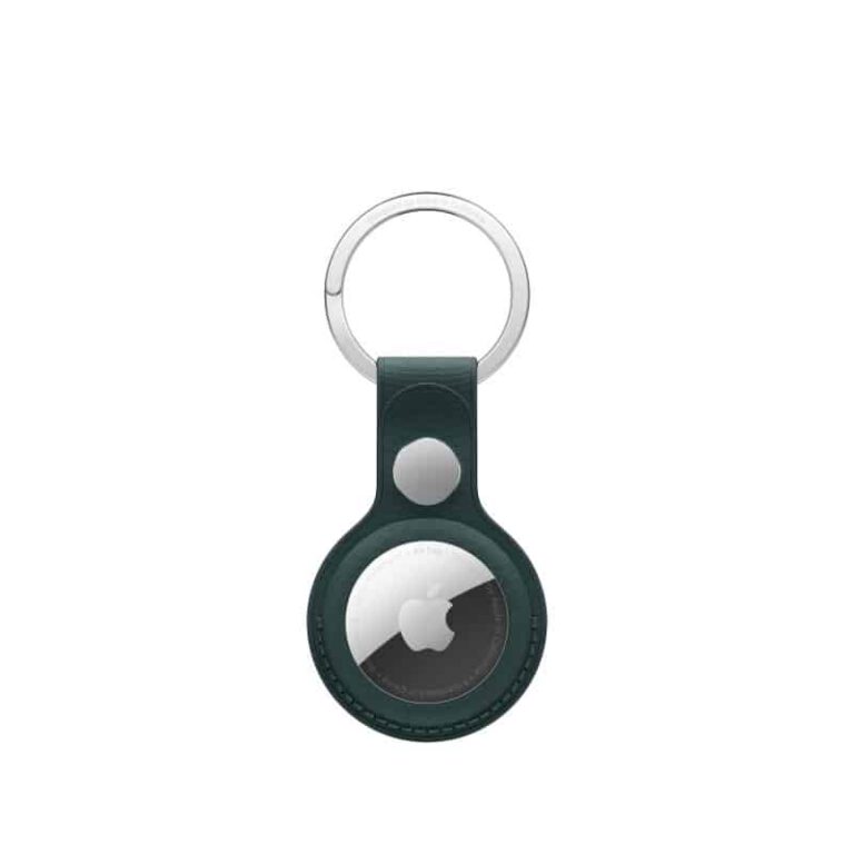 Porte-clés en tissage fin AirTag – Dark Green (MA7J4ZM/A)