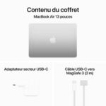 Apple MacBook Air M3 13 pouces (2024) Argent 16Go/512 Go (MXCT3FN/A) – Image 7