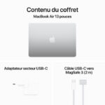 Apple MacBook Air M3 13 pouces (2024) Argent 16Go/512 Go (MXCT3FN/A) – Image 8