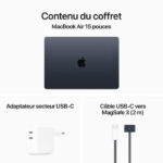 Apple MacBook Air M3 15 pouces (2024) Minuit 16 Go/256 go (MC9G4FN/A) – Image 8
