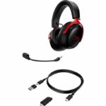 Casque Gamer Sans fil HyperX Cloud III – Noir & Rouge (77Z46AA) – Image 12