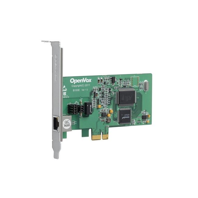 OpenVox B100E Carte PCI-E 1 Port BRI